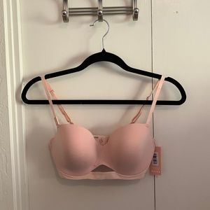 NWT Third Love Cotton T-shirt Bra - size 34C1/2 - pale pink